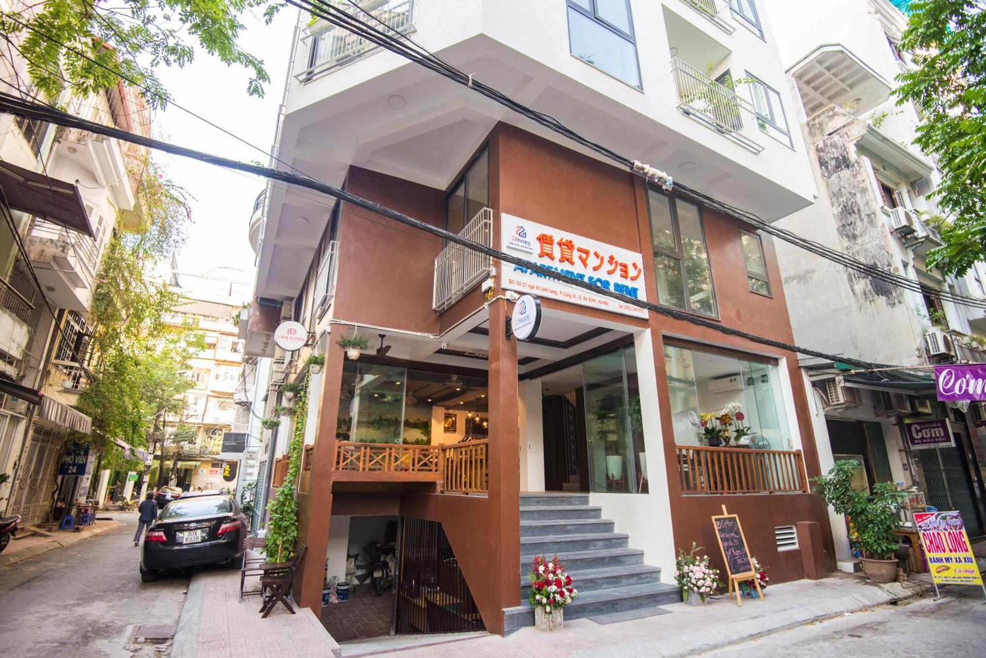 22Housing Hotel & Apartment 81 Linh Lang Hanoi Exterior photo